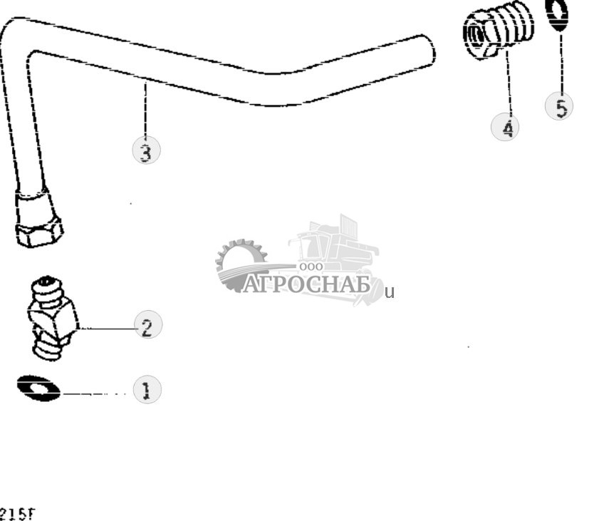 Clutch Oil Pressure Regulating Valve Oil Pressure Line 